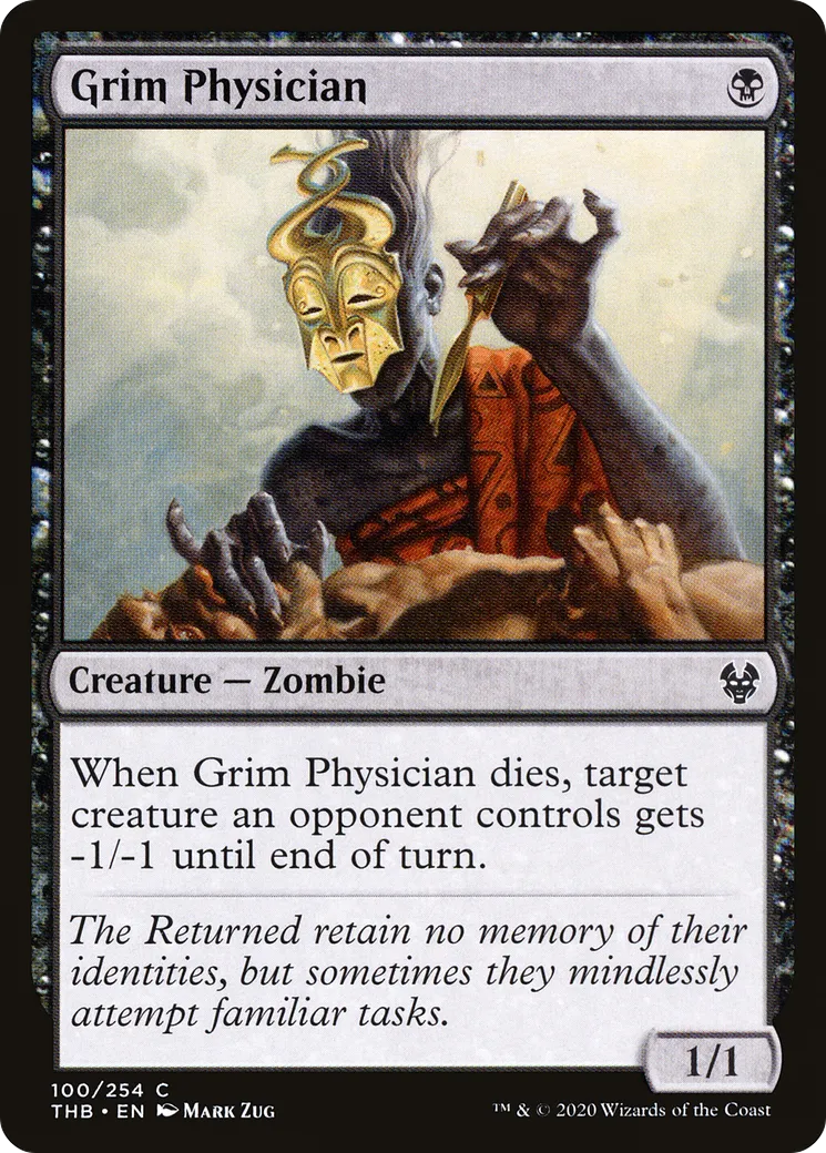 Médecin sinistre — Theros Beyond Death — Magic: The Gathering
