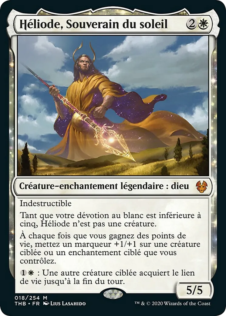 Héliode, Souverain du soleil — Theros Beyond Death — Magic: The Gathering