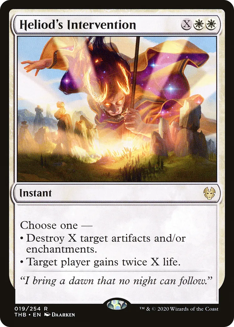 Heliod's Intervention — Theros Beyond Death — Magic: The Gathering