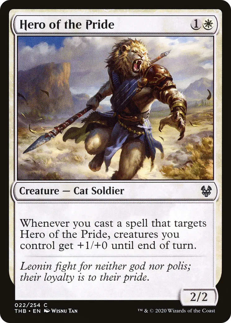 Hero of the Pride — Theros Beyond Death — Magic: The Gathering