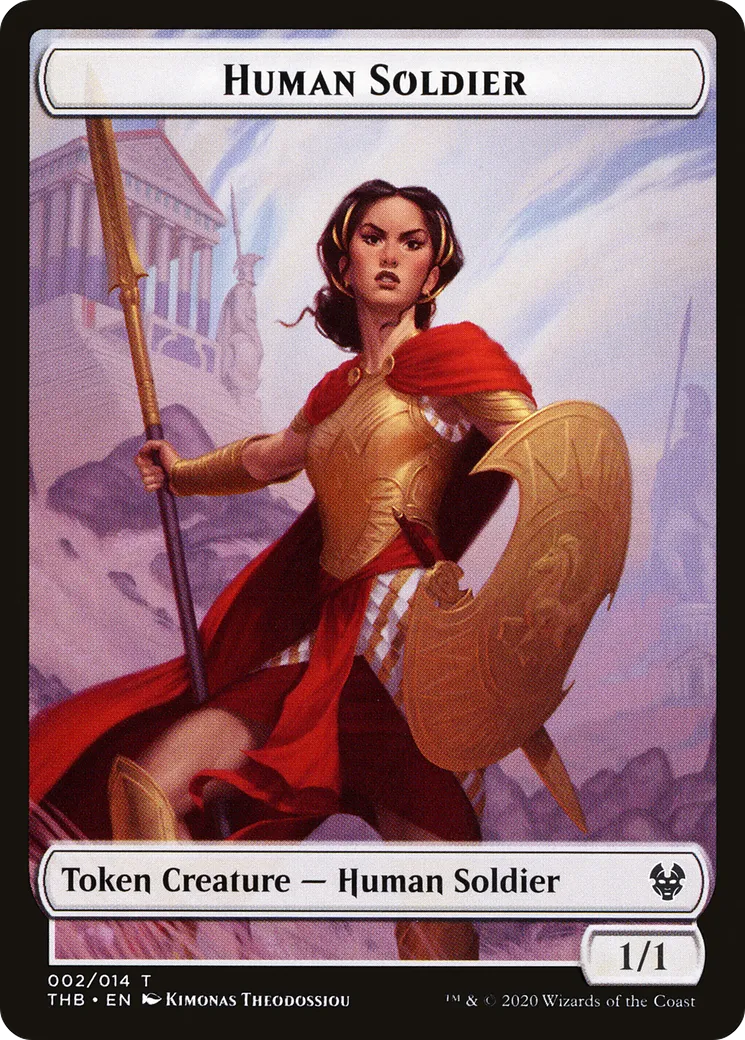 Human Soldier — Theros Beyond Death — Magic: The Gathering
