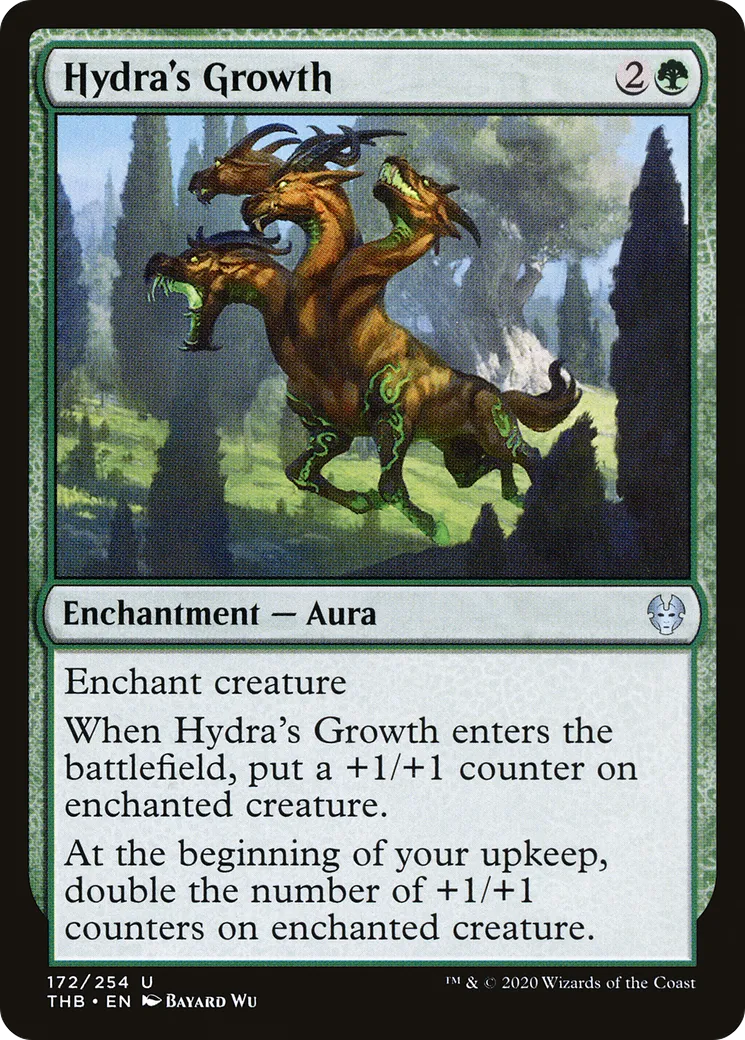 Hydra's Growth — Theros Beyond Death — Magic: The Gathering