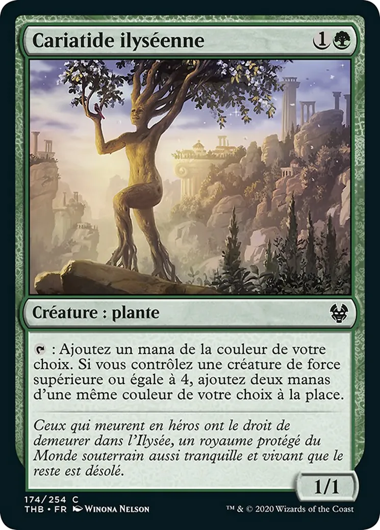 Cariatide ilyséenne — Theros Beyond Death — Magic: The Gathering