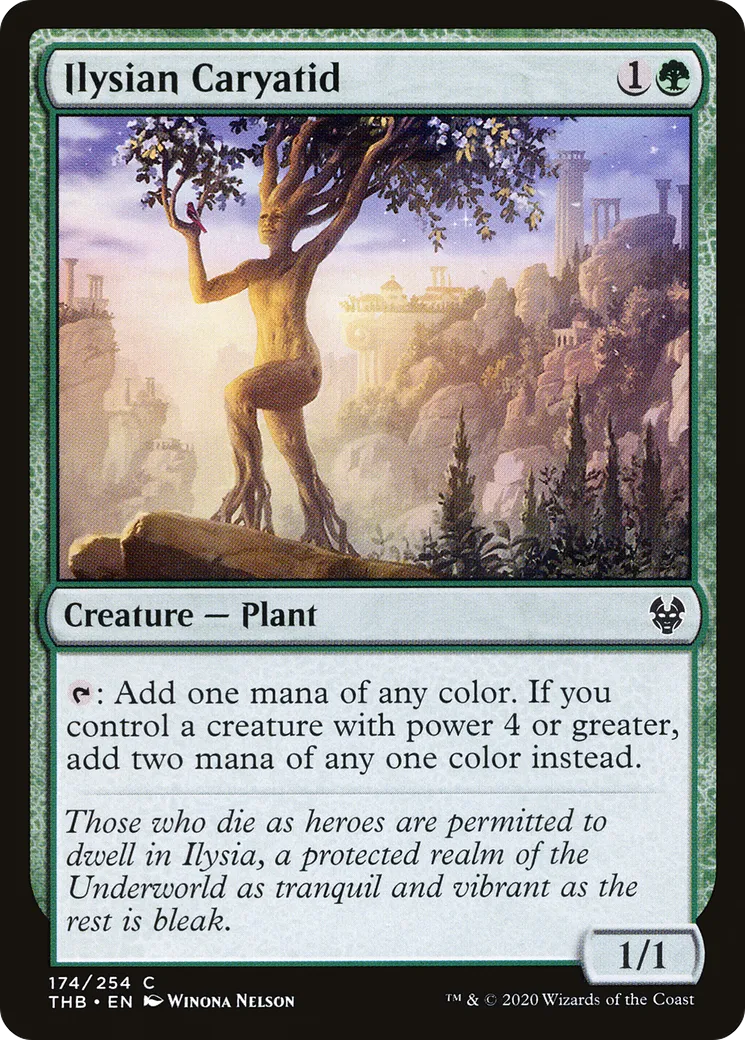 Cariatide ilyséenne — Theros Beyond Death — Magic: The Gathering