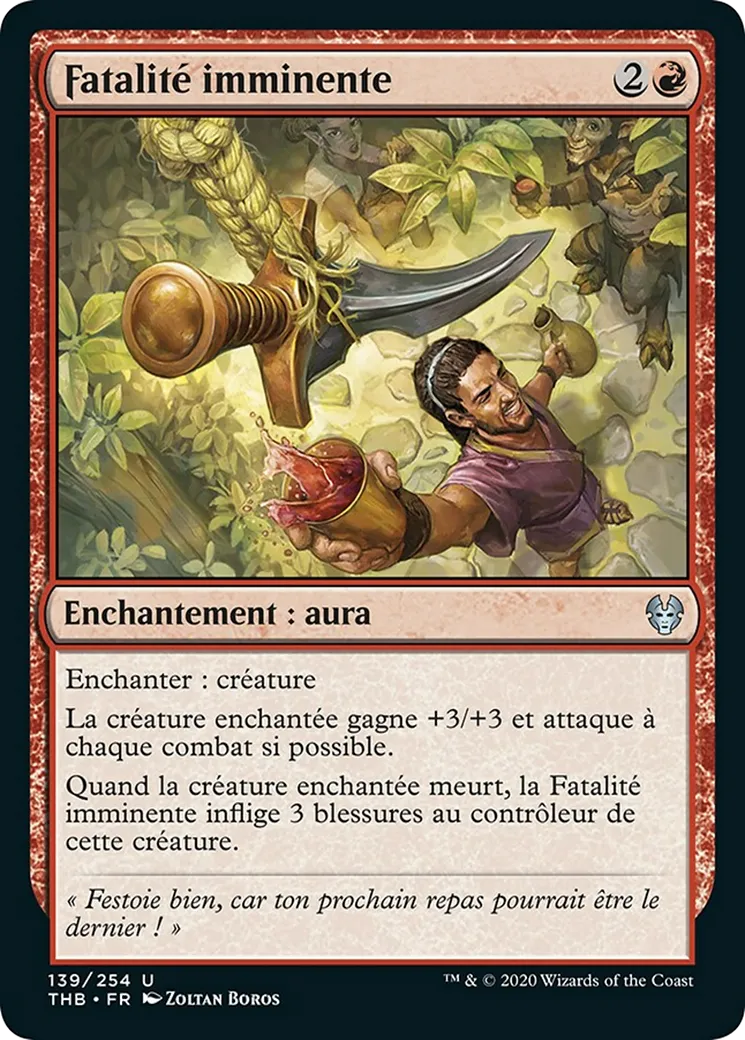 Fatalité imminente — Theros Beyond Death — Magic: The Gathering