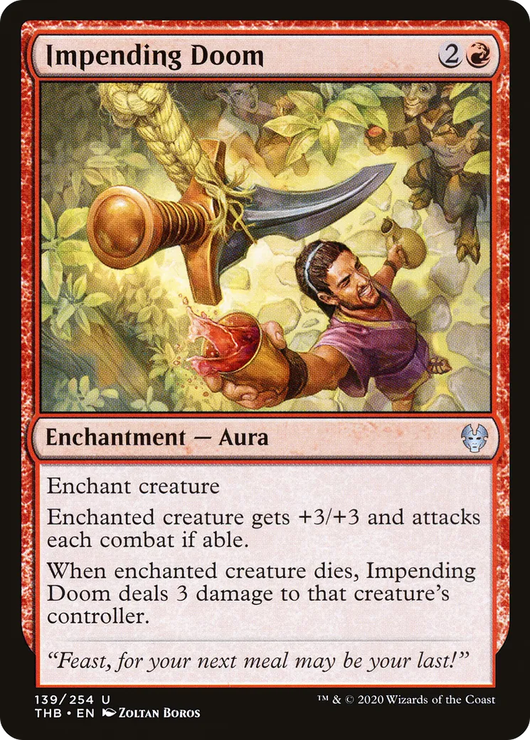 Fatalité imminente — Theros Beyond Death — Magic: The Gathering