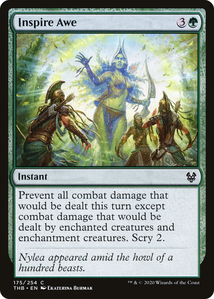 Inspire Awe — Theros Beyond Death — Magic: The Gathering