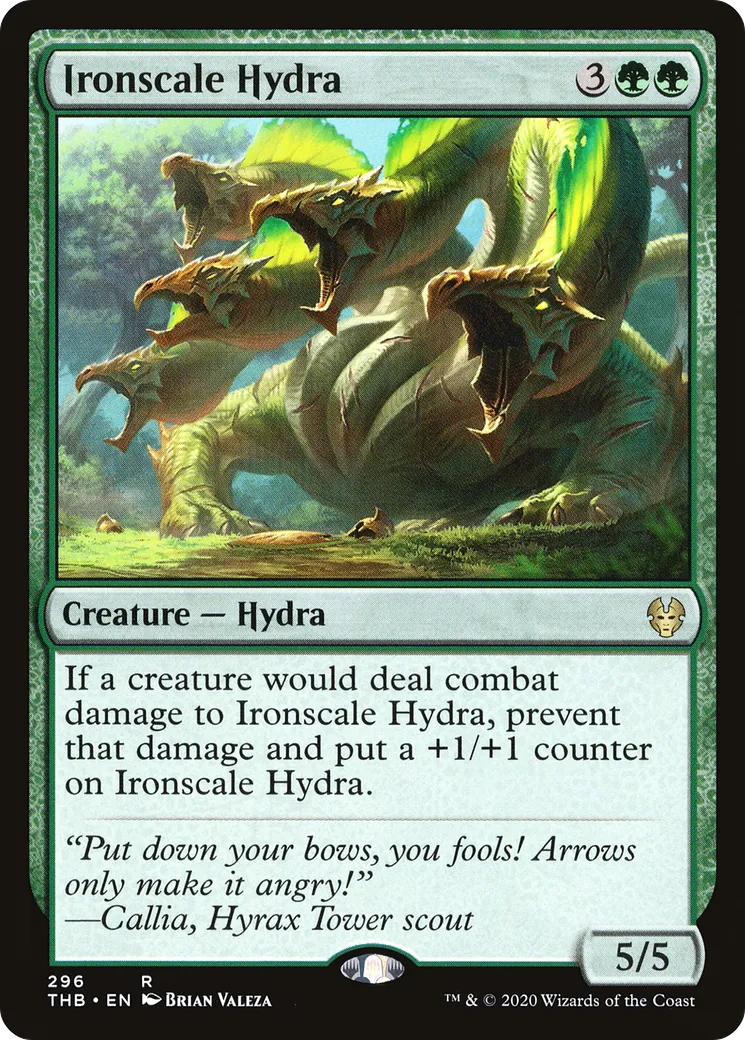 Hydre à écailles de fer — Theros Beyond Death — Magic: The Gathering