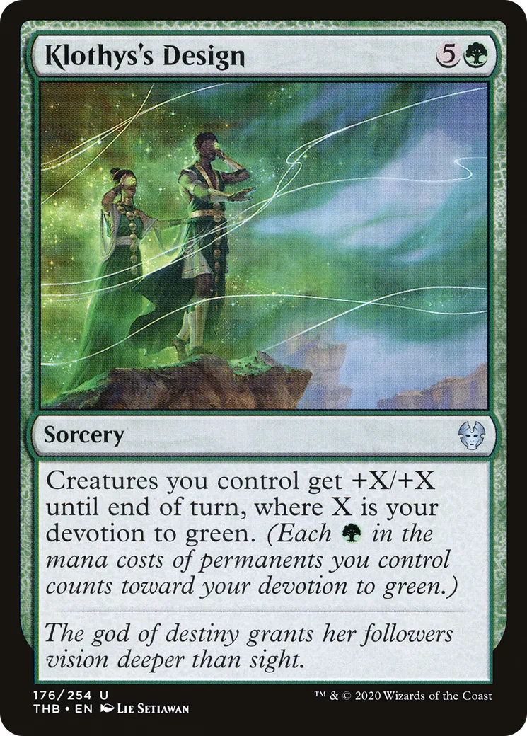 Klothys's Design — Theros Beyond Death — Magic: The Gathering