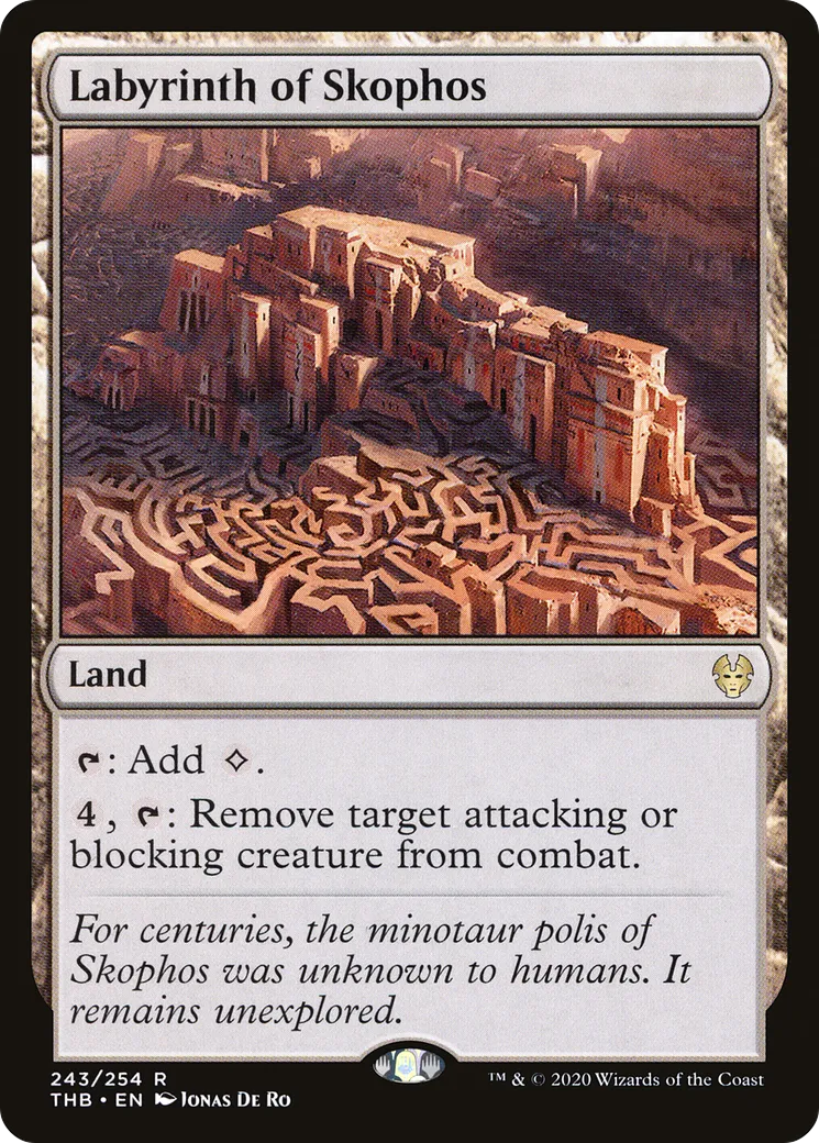 Labyrinthe de Skophos — Theros Beyond Death — Magic: The Gathering