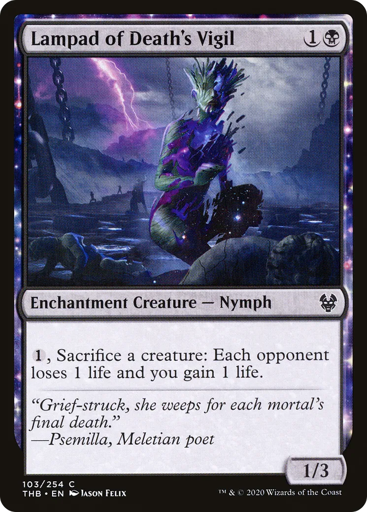 Lampad of Death's Vigil — Theros Beyond Death — Magic: The Gathering