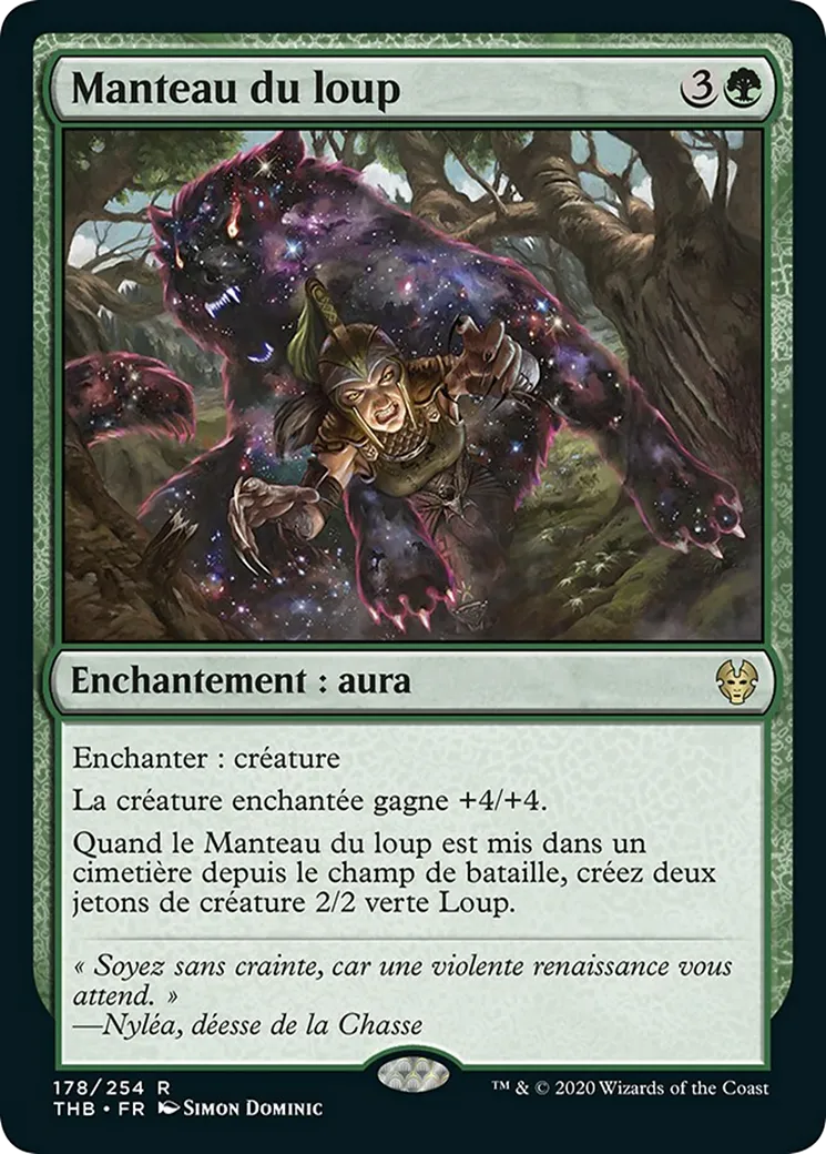 Manteau du loup — Theros Beyond Death — Magic: The Gathering