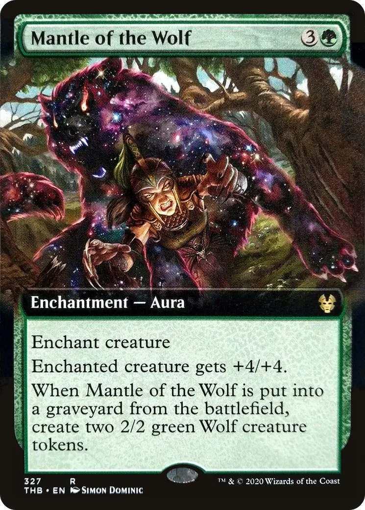 Mantle of the Wolf — Theros Beyond Death — Magic: The Gathering