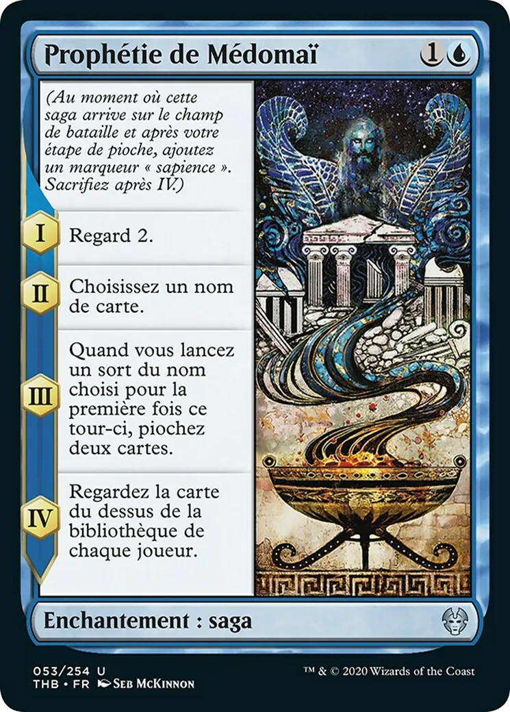 Prophétie de Médomaï — Theros Beyond Death — Magic: The Gathering