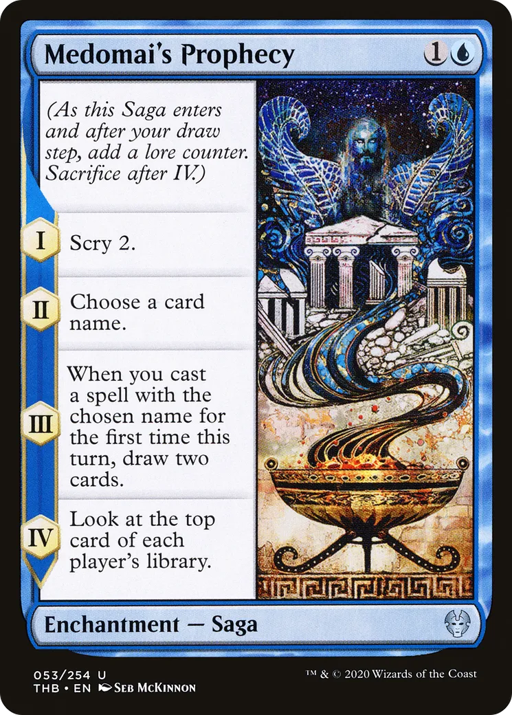 Prophétie de Médomaï — Theros Beyond Death — Magic: The Gathering