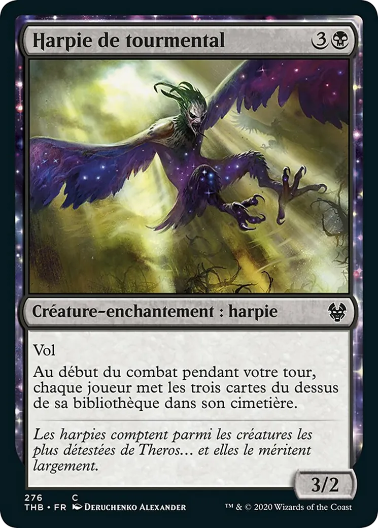 Harpie de tourmental — Theros Beyond Death — Magic: The Gathering