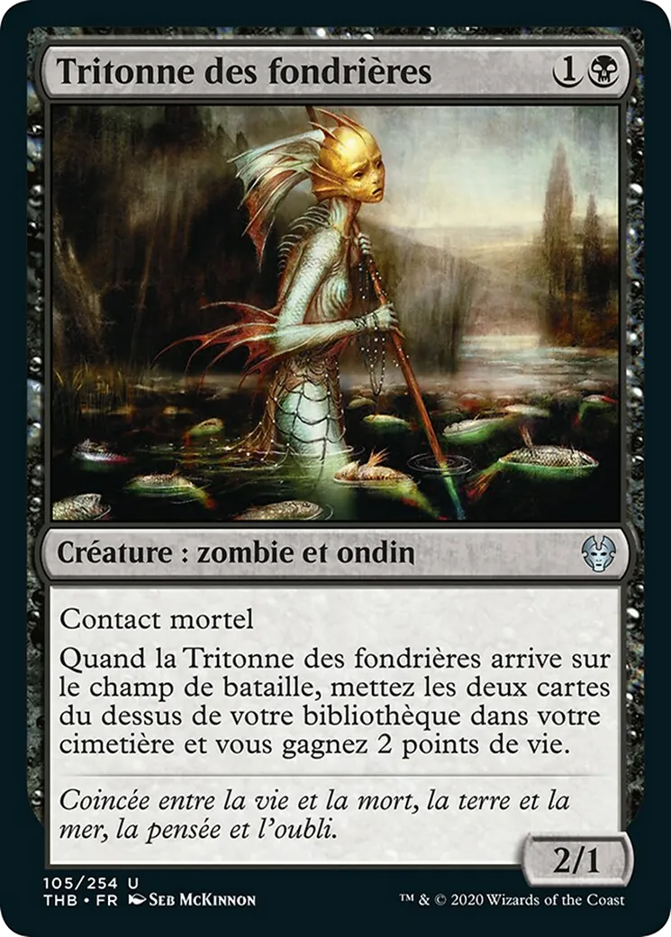 Tritonne des fondrières — Theros Beyond Death — Magic: The Gathering