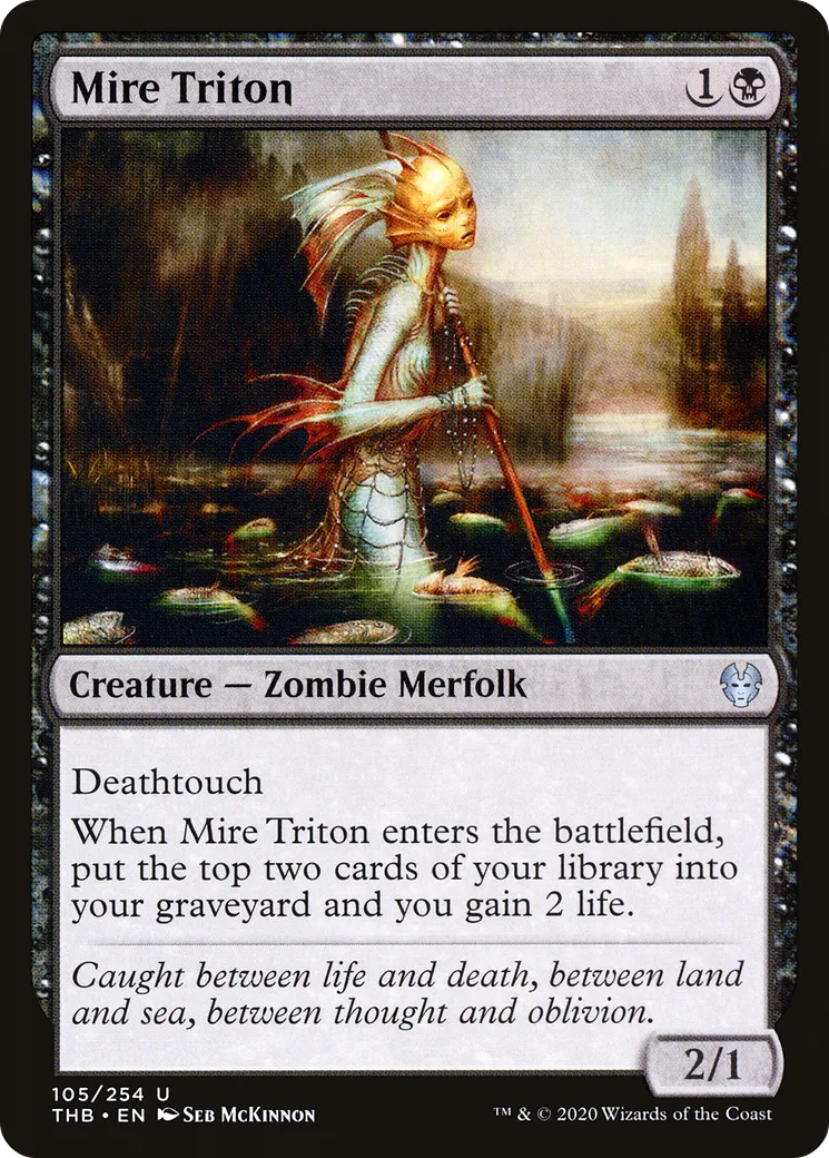 Mire Triton — Theros Beyond Death — Magic: The Gathering