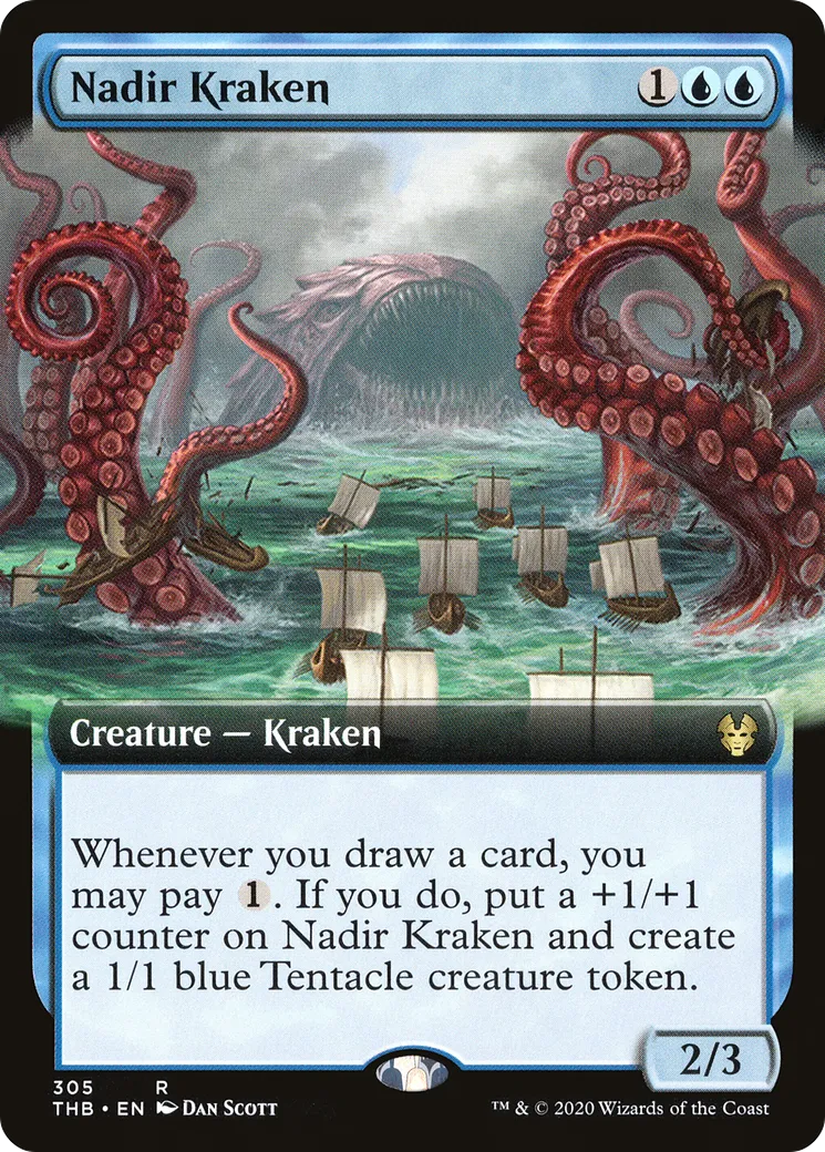 Nadir Kraken — Theros Beyond Death — Magic: The Gathering