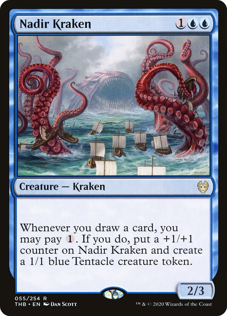 Nadir Kraken — Theros Beyond Death — Magic: The Gathering