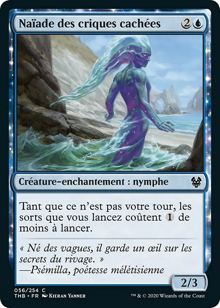 Naïade des criques cachées — Theros Beyond Death — Magic: The Gathering