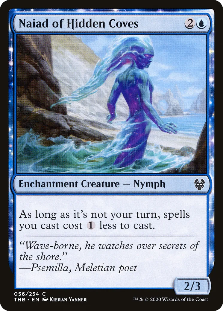 Naiad of Hidden Coves — Theros Beyond Death — Magic: The Gathering