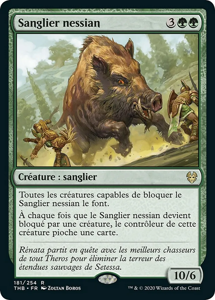 Sanglier nessian — Theros Beyond Death — Magic: The Gathering