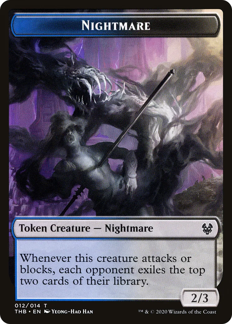 Nightmare — Theros Beyond Death — Magic: The Gathering
