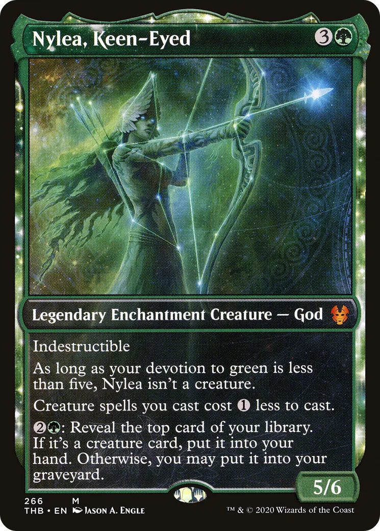 Nyléa, Œil perçant — Theros Beyond Death — Magic: The Gathering