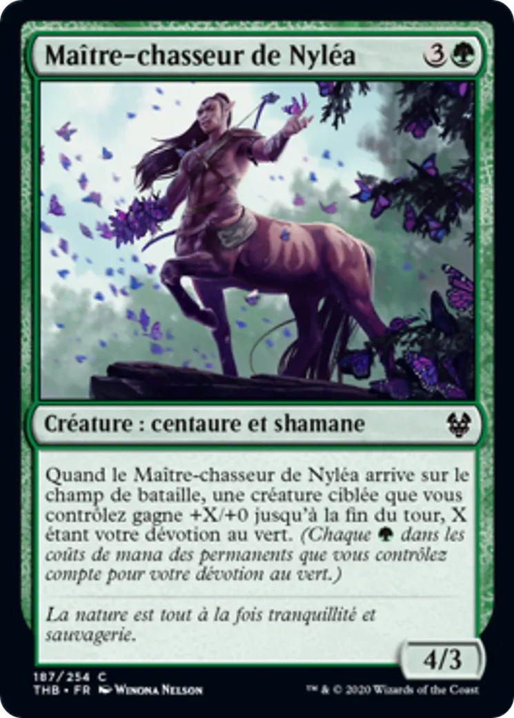 Maître-chasseur de Nyléa — Theros Beyond Death — Magic: The Gathering
