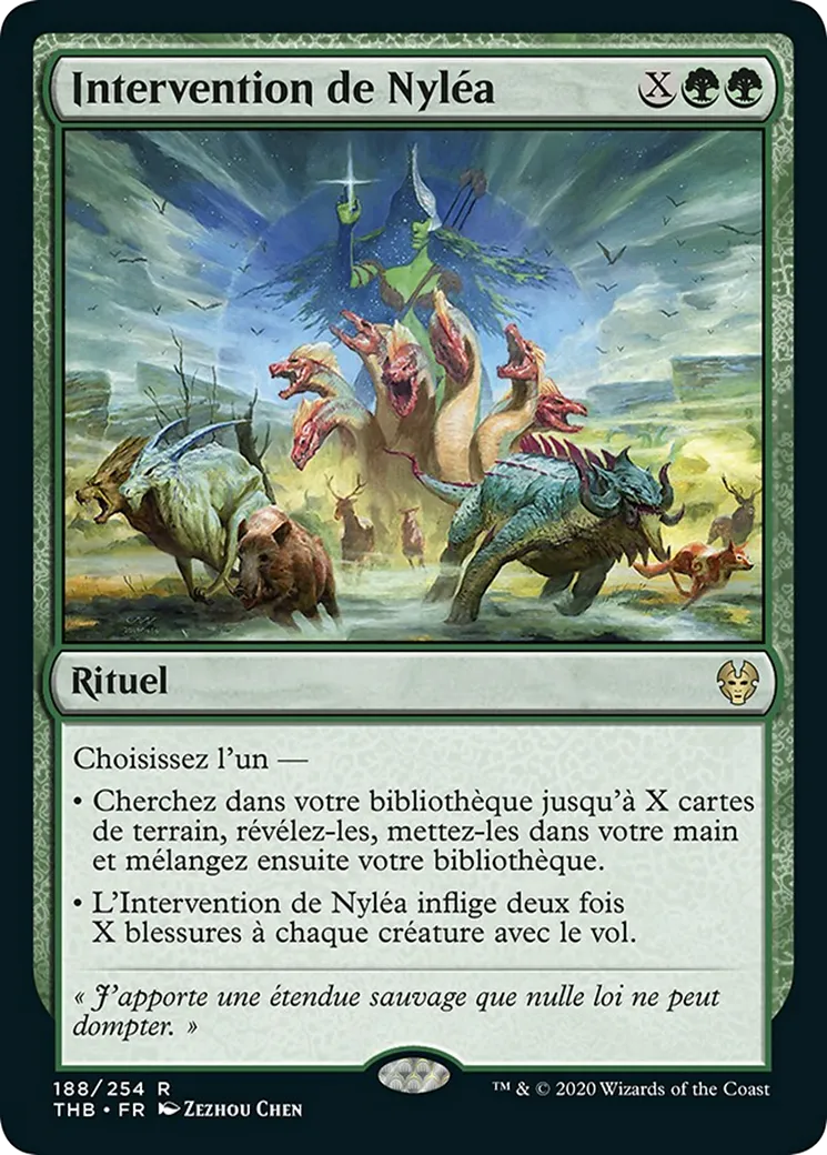Intervention de Nyléa — Theros Beyond Death — Magic: The Gathering