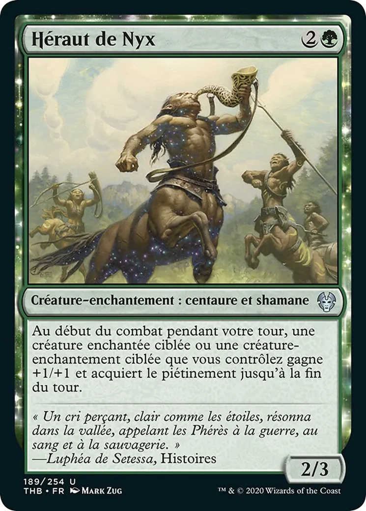 Héraut de Nyx — Theros Beyond Death — Magic: The Gathering