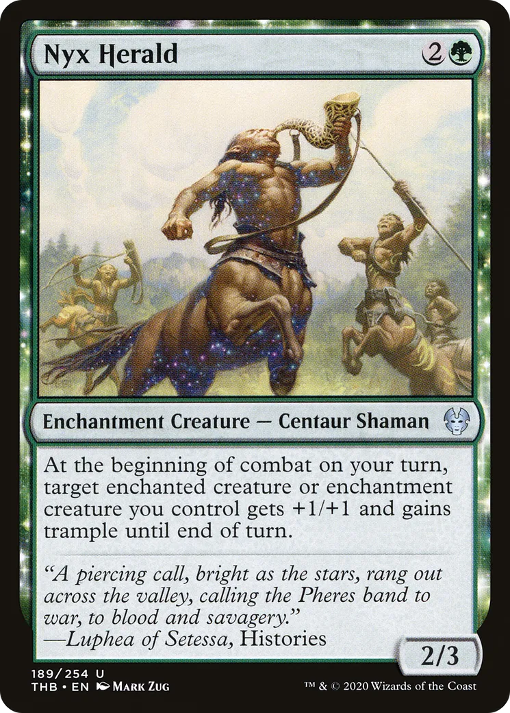 Héraut de Nyx — Theros Beyond Death — Magic: The Gathering