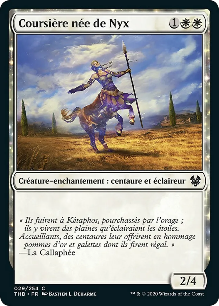 Coursière née de Nyx — Theros Beyond Death — Magic: The Gathering