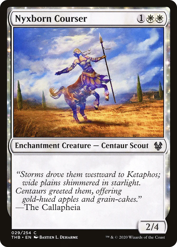 Coursière née de Nyx — Theros Beyond Death — Magic: The Gathering