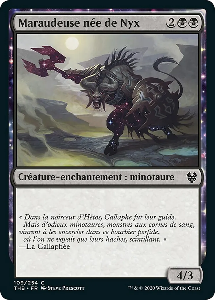 Maraudeuse née de Nyx — Theros Beyond Death — Magic: The Gathering