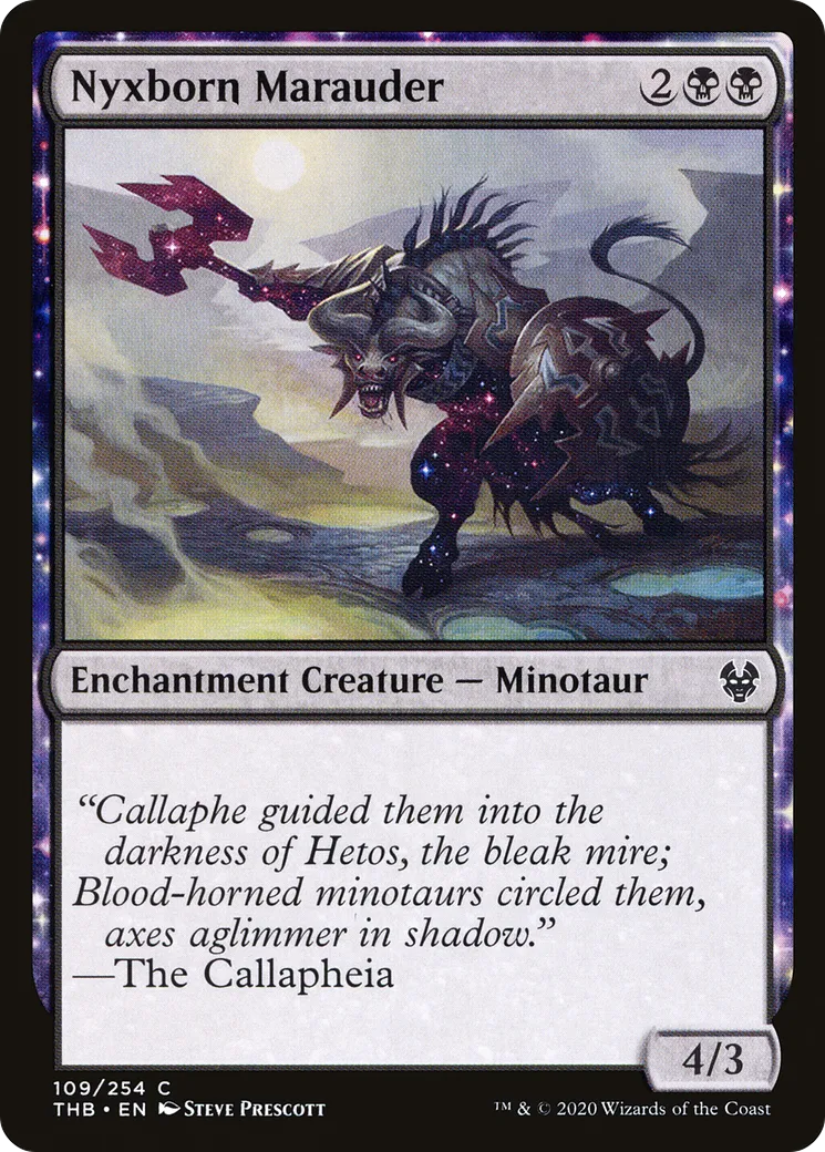 Nyxborn Marauder — Theros Beyond Death — Magic: The Gathering