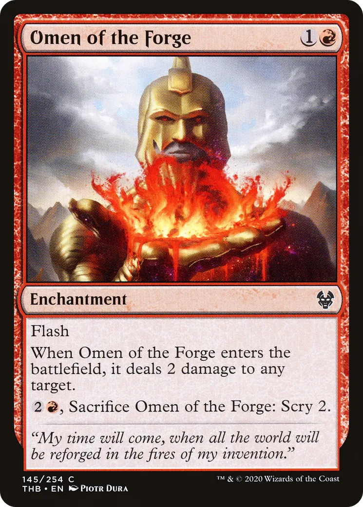 Augure des forges — Theros Beyond Death — Magic: The Gathering