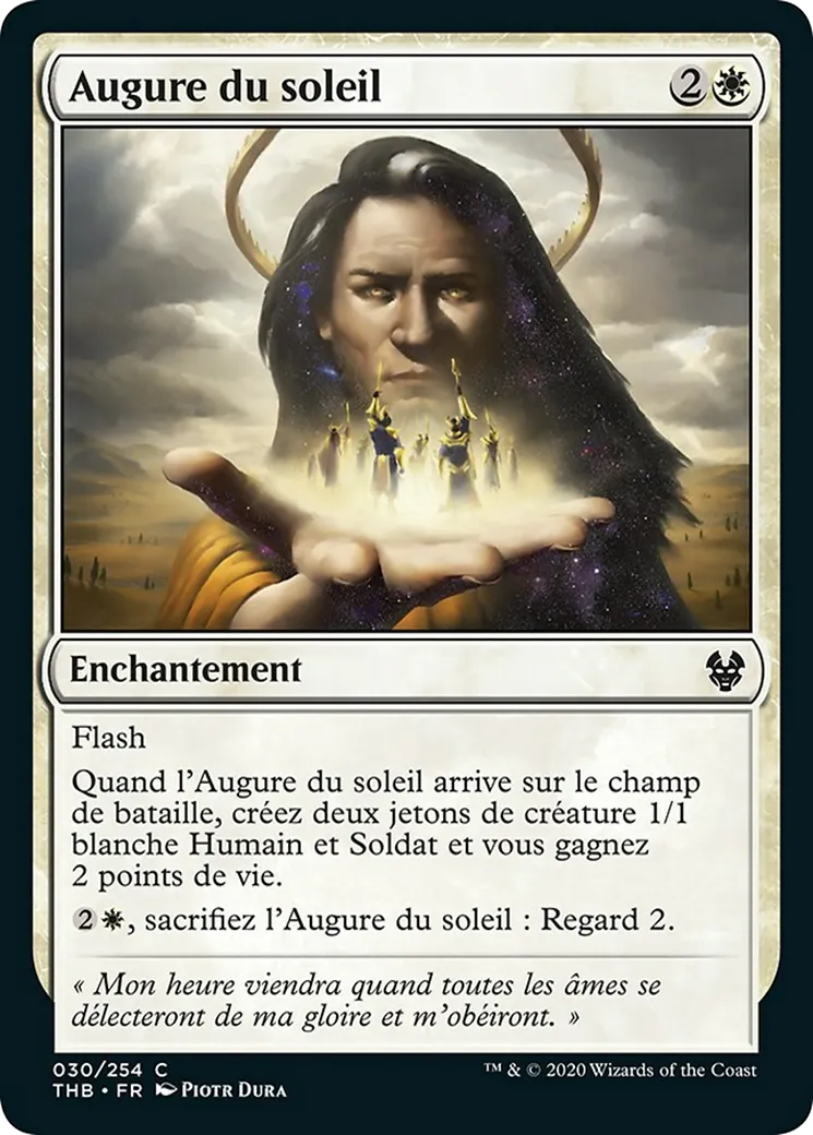 Augure du soleil — Theros Beyond Death — Magic: The Gathering