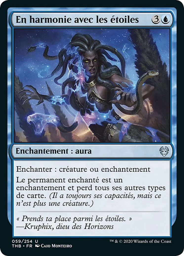 En harmonie avec les étoiles — Theros Beyond Death — Magic: The Gathering