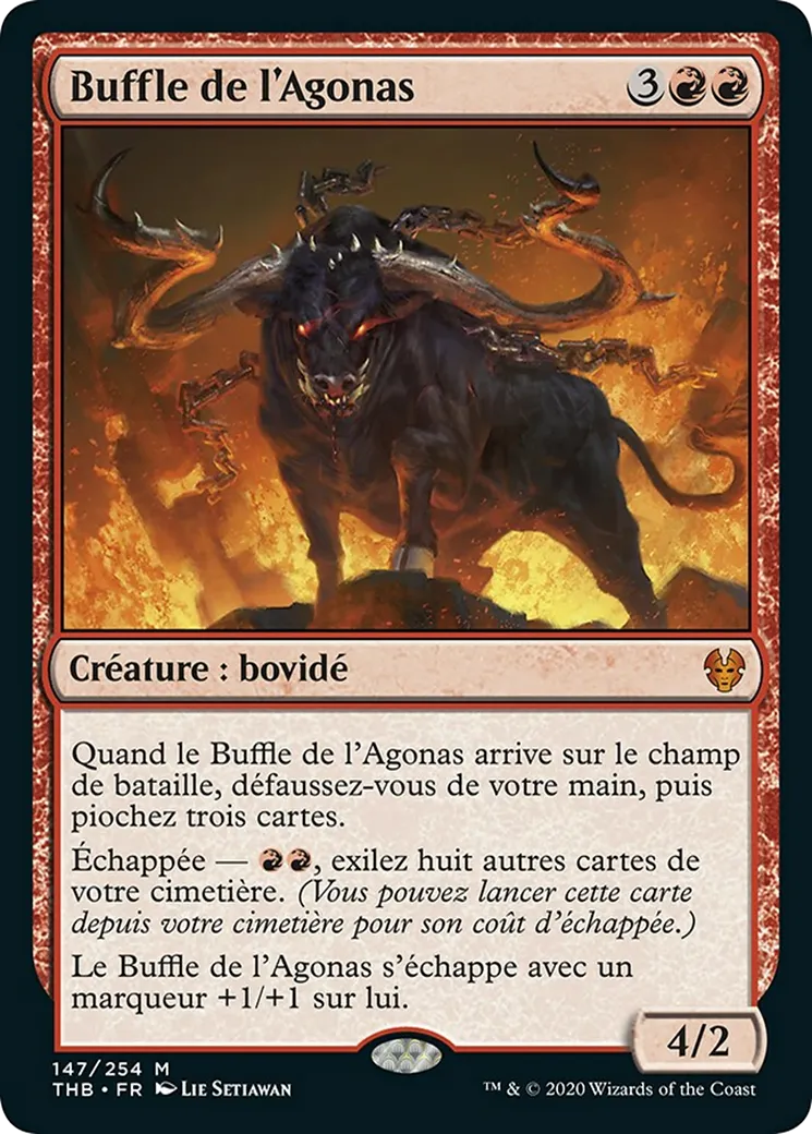 Buffle de l'Agonas — Theros Beyond Death — Magic: The Gathering