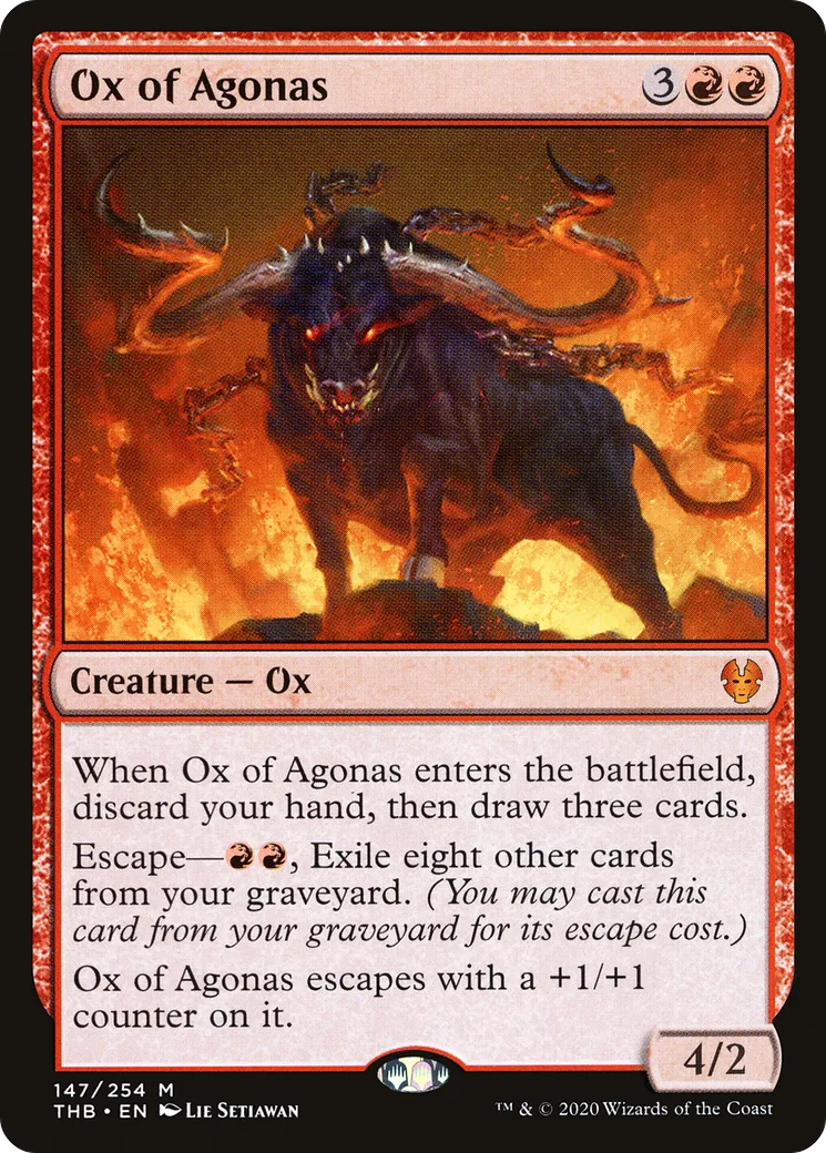 Ox of Agonas — Theros Beyond Death — Magic: The Gathering