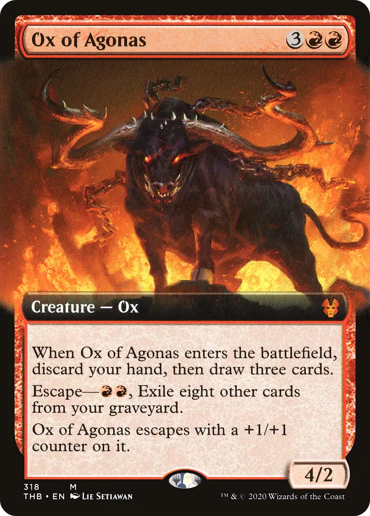 Ox of Agonas — Theros Beyond Death — Magic: The Gathering