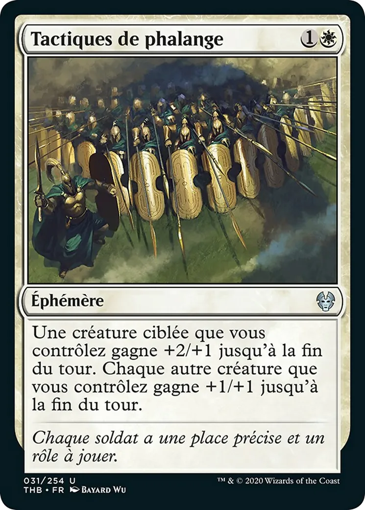 Tactiques de phalange — Theros Beyond Death — Magic: The Gathering