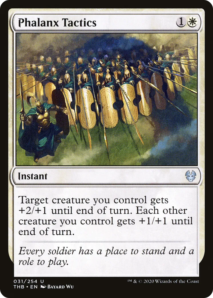 Tactiques de phalange — Theros Beyond Death — Magic: The Gathering
