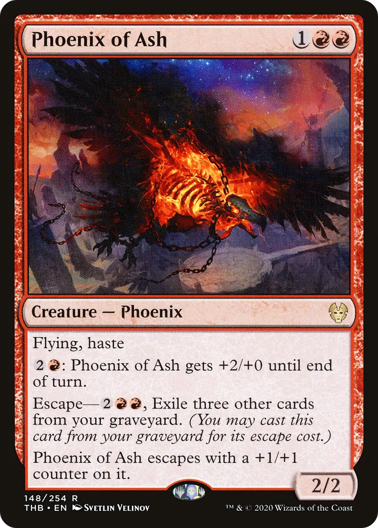 Phénix de cendres — Theros Beyond Death — Magic: The Gathering