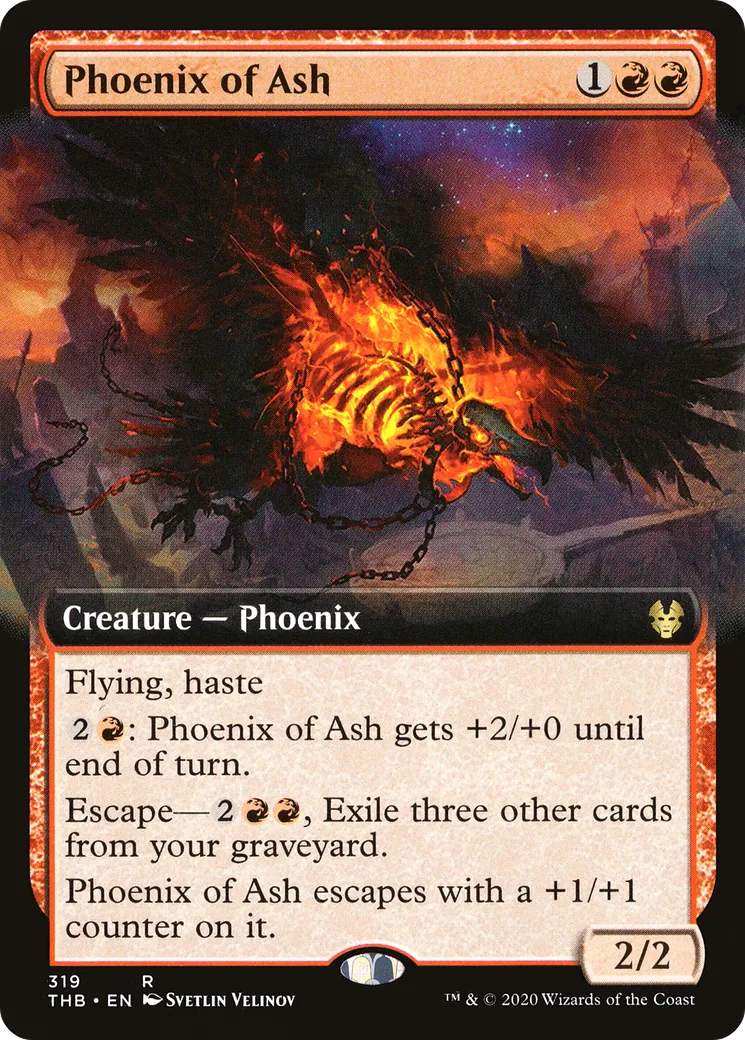 Phoenix of Ash — Theros Beyond Death — Magic: The Gathering