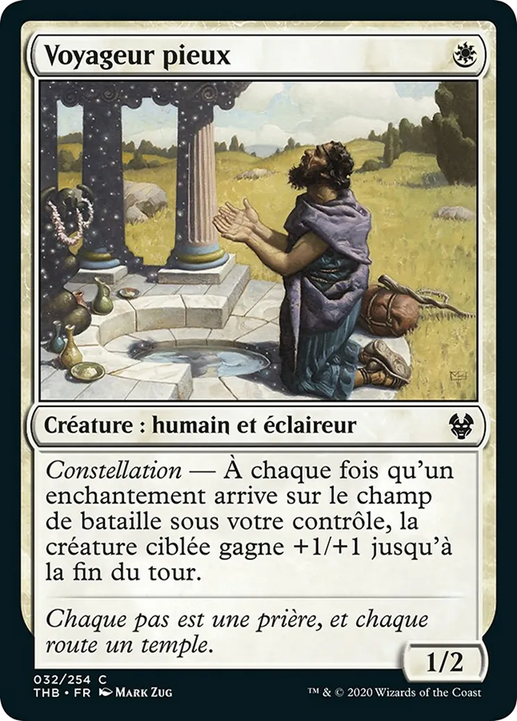 Voyageur pieux — Theros Beyond Death — Magic: The Gathering