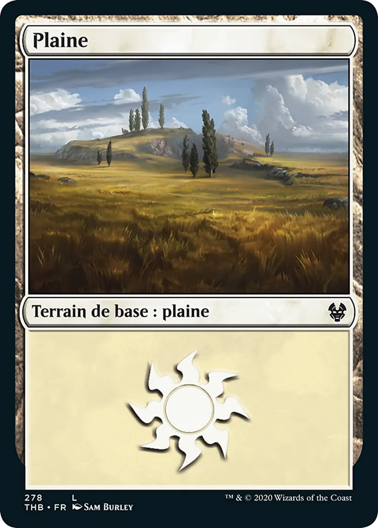 Plaine — Theros Beyond Death — Magic: The Gathering