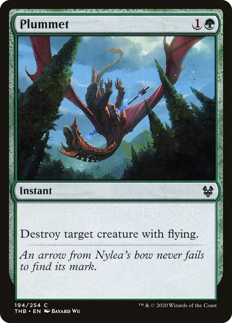 Tomber à pic — Theros Beyond Death — Magic: The Gathering